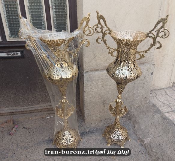 گلدان برنزی مدل پرنس