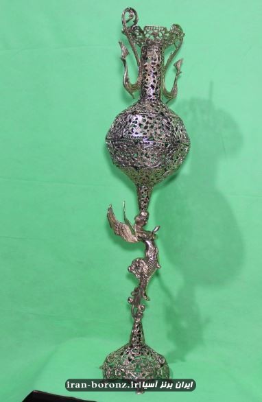 گلدان کنار سالنی برنزی مدل فرشته