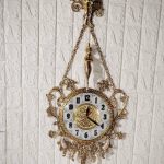 ساعت دیواری برنزی مدل زنجیری