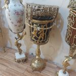 سطل و جا دستمال برنزی مدل هخامنشی