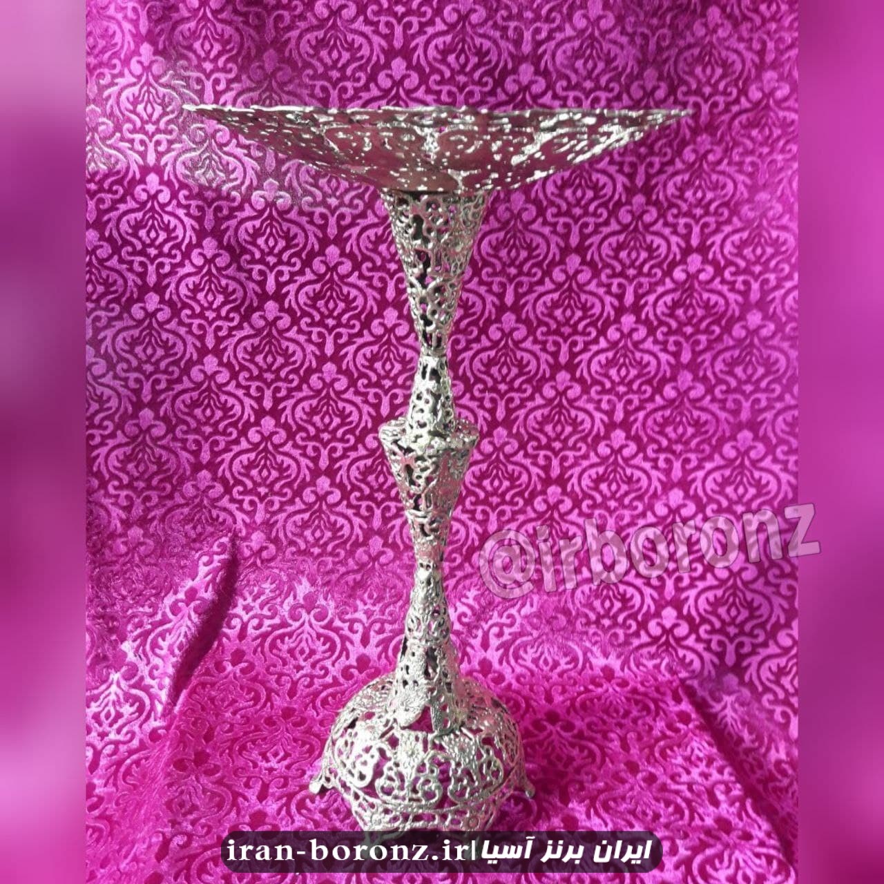 میوه خوری توری ایستاده برنزی مدل ساده