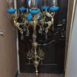 کنارسالنی روشنایی فرشته با سرامیک فیروزه ای