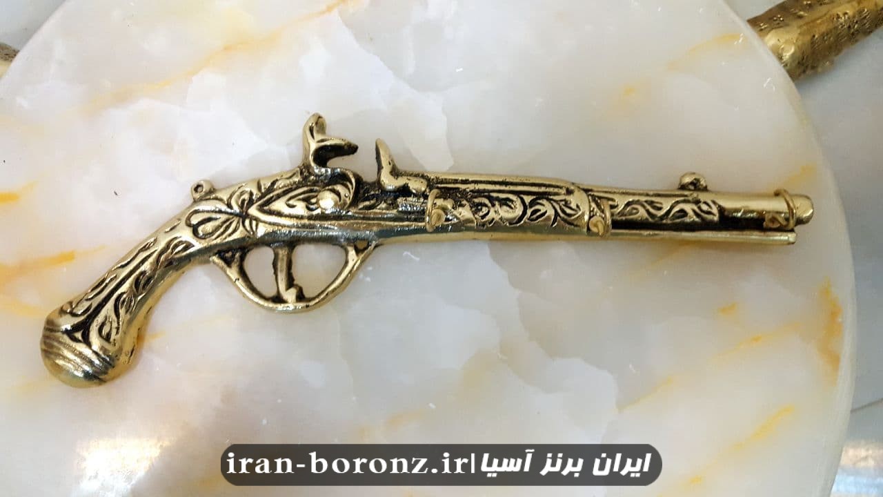 جا کلیدی برنزی تفنگ