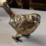 مجسمه گنجشک برنزی